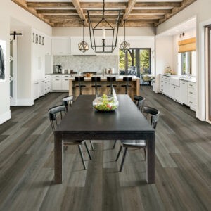 Dining area laminate flooring | Echo Flooring Gallery