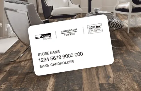 Financing card | Echo Flooring Gallery